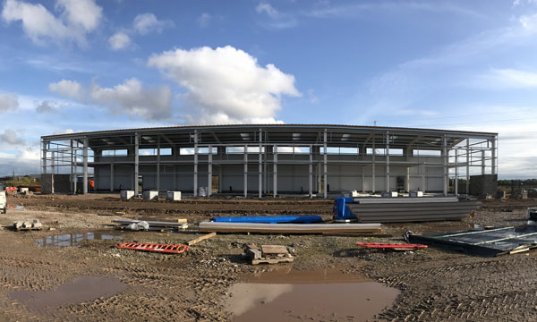 Construction Outside Front View