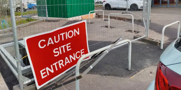 Progress Update: ENVEVO Rapid Charger Installation at our Blackpool Dealership Site