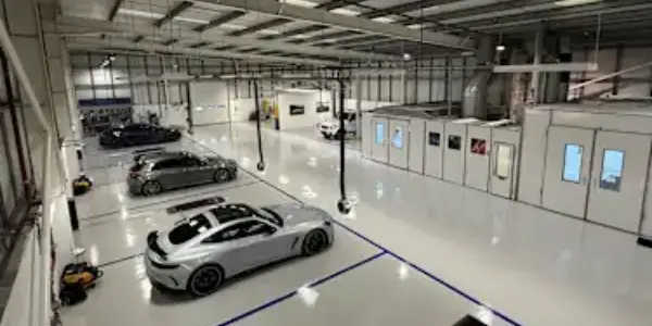 Mercedes-Benz Accident Repair Centre Interior