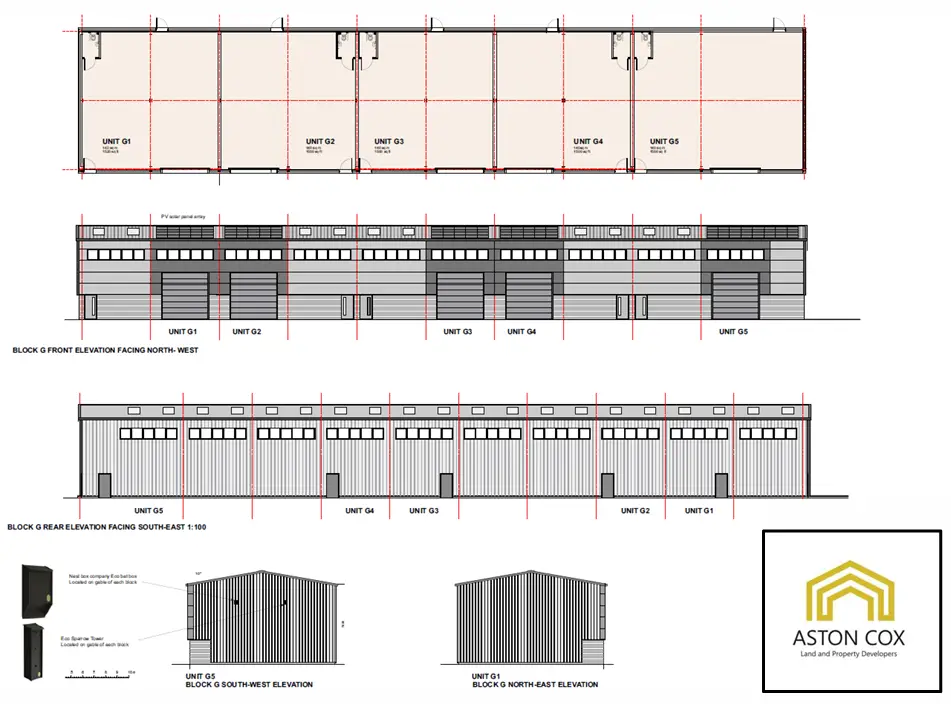 Commercial Units in Morecambe Building Plans