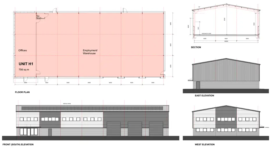 Morecambe site plan