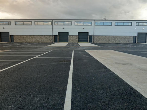 industrial retail units exterior