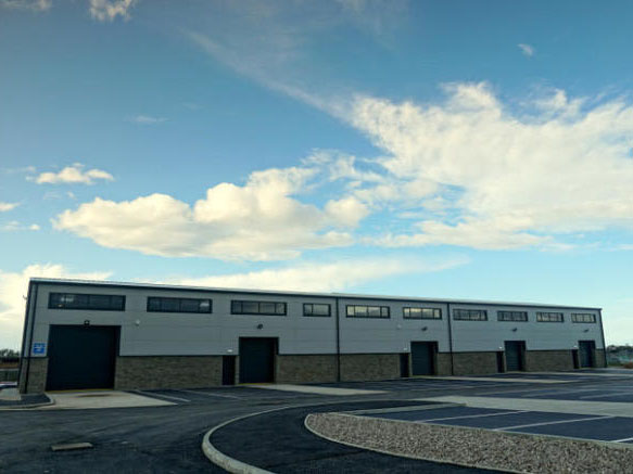 industrial retail units exterior